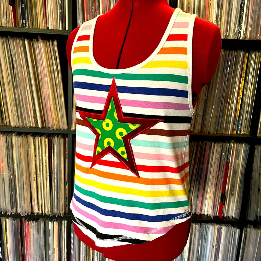 Phish star rainbow fishman donuts tank ♻️⭕️🌈